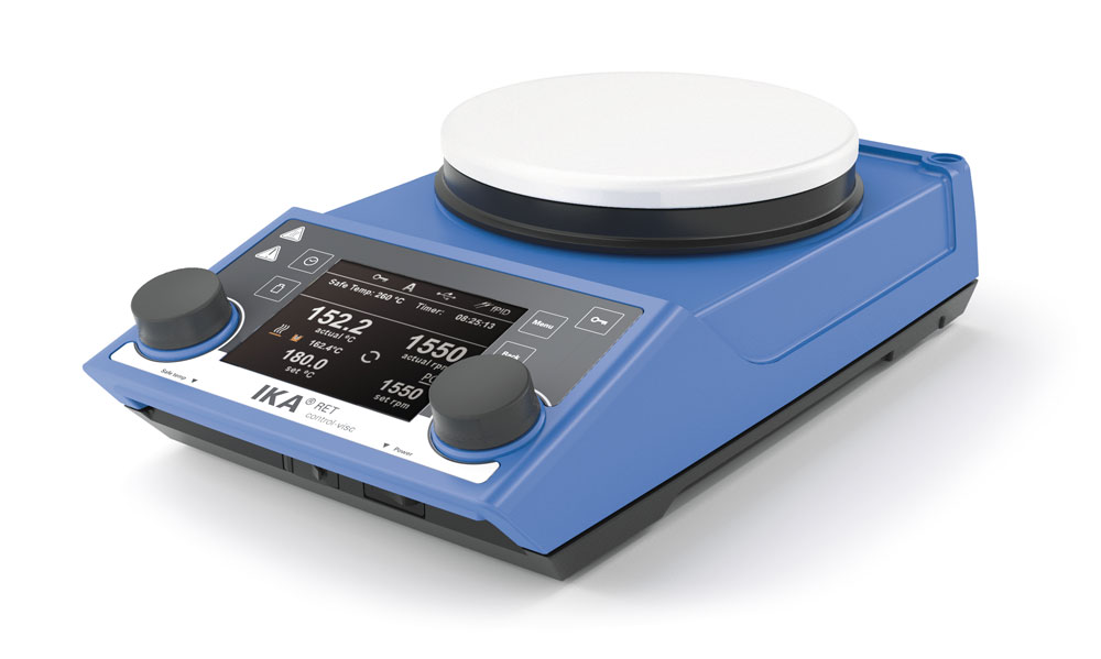 Máy khuấy từ gia nhiệt RET control-visc white