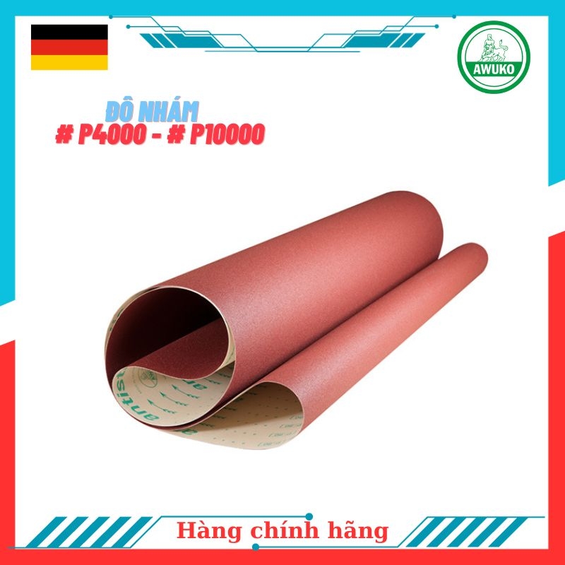 Giấy nhám 6000 KP12F chống tĩnh điện Awuko